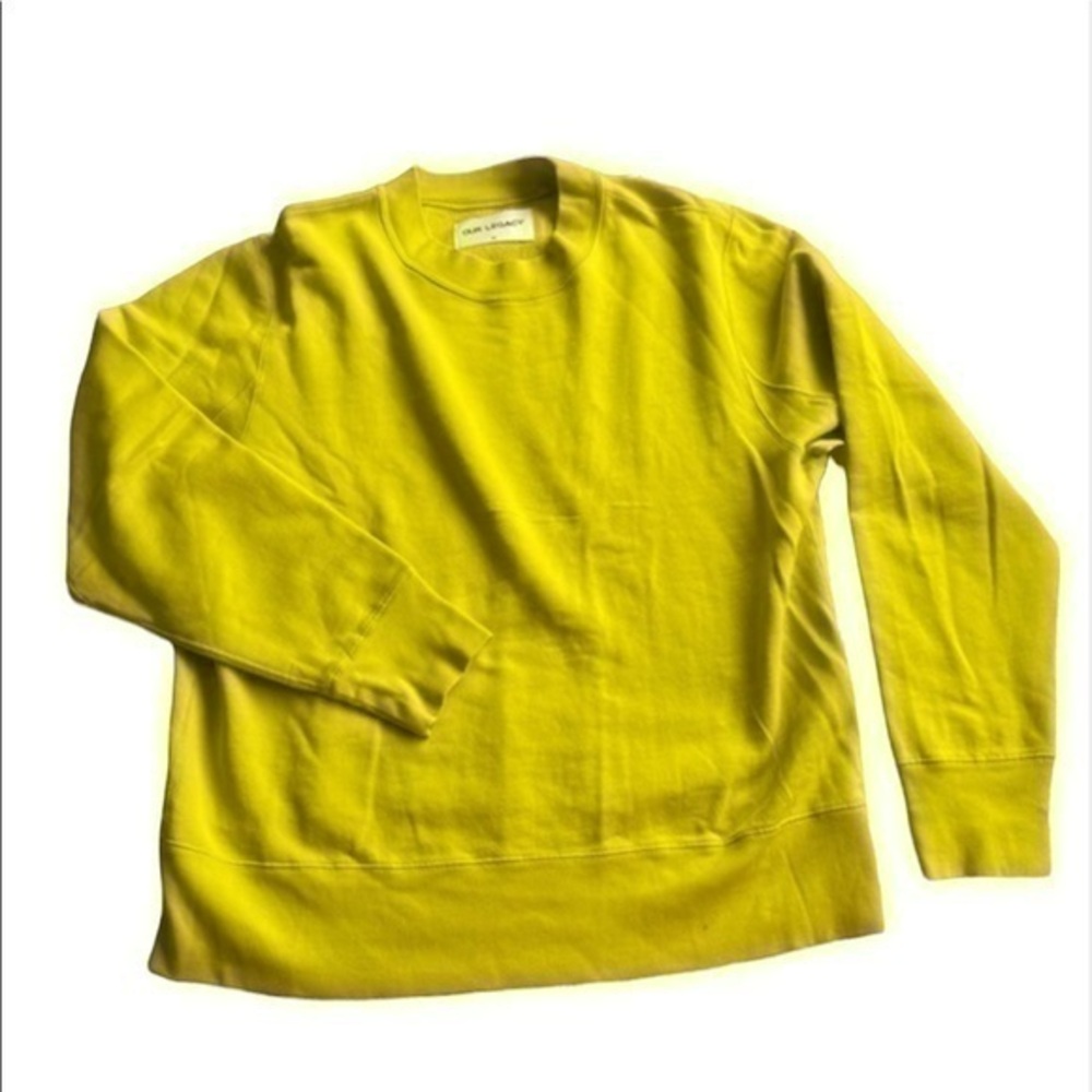 OUR LEGACY Citron Brushed Sweat Shirt